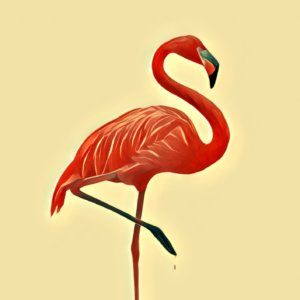 Traumdeutung Flamingo